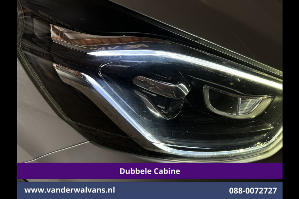 Ford Transit Custom 2.0 TDCI 131pk Automaat L2H1 Dubbele Cabine Euro6 Airco | 6-Zits | Camera | Navigatie | Apple Carplay Android Auto, Xenon, Cruisecontrol, Stoelverwarming, Verwarmde voorruit, Parkeersensoren, Achterklep