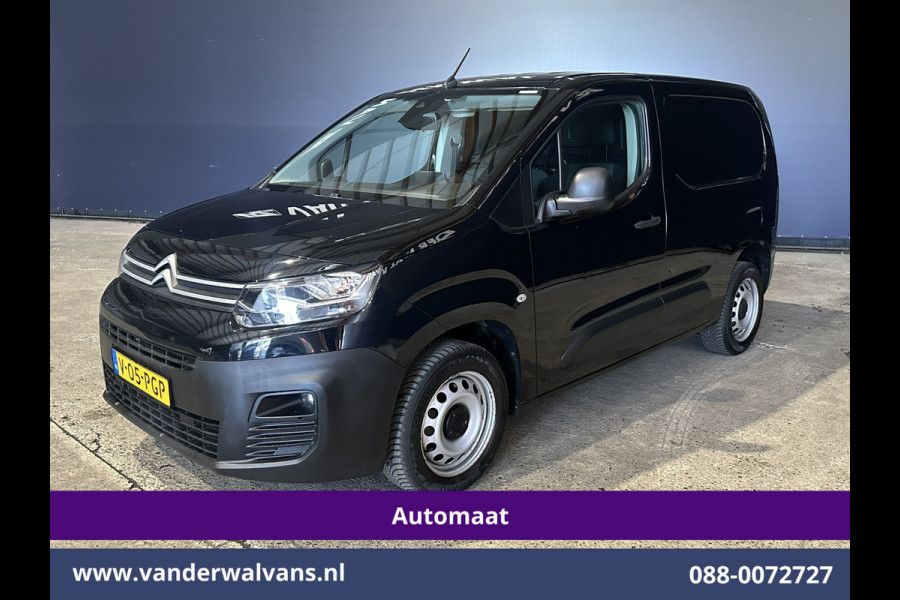 Citroën Berlingo 1.5 BlueHDI 131pk Automaat L1H1 Euro6 Airco | 3-Zits | Navigatie | Camera | Apple Carplay Android Auto, Cruisecontrol, Parkeersensoren, Bijrijdersbank