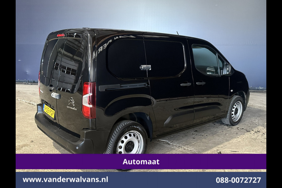 Citroën Berlingo 1.5 BlueHDI 131pk Automaat L1H1 Euro6 Airco | 3-Zits | Navigatie | Camera | Apple Carplay Android Auto, Cruisecontrol, Parkeersensoren, Bijrijdersbank