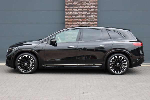 Mercedes-Benz EQS SUV 450+ AMG Line 108 kWh | Luchtvering | Hyperscreen | Achterasbesturing | Distronic+ | Entertainment Achter | Massage | Burmester | Verwarmd Stuurwiel | Tablet | HUD |