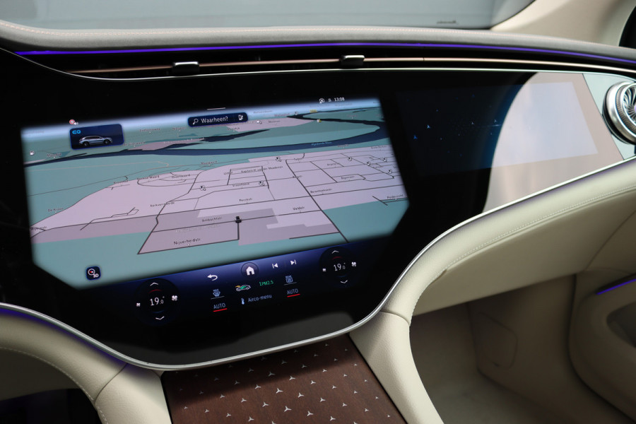 Mercedes-Benz EQS SUV 450+ AMG Line 108 kWh | Luchtvering | Hyperscreen | Achterasbesturing | Distronic+ | Entertainment Achter | Massage | Burmester | Verwarmd Stuurwiel | Tablet | HUD |