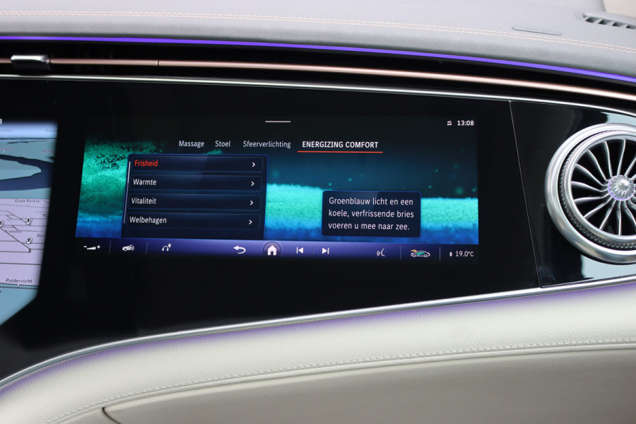 Mercedes-Benz EQS SUV 450+ AMG Line 108 kWh | Luchtvering | Hyperscreen | Achterasbesturing | Distronic+ | Entertainment Achter | Massage | Burmester | Verwarmd Stuurwiel | Tablet | HUD |