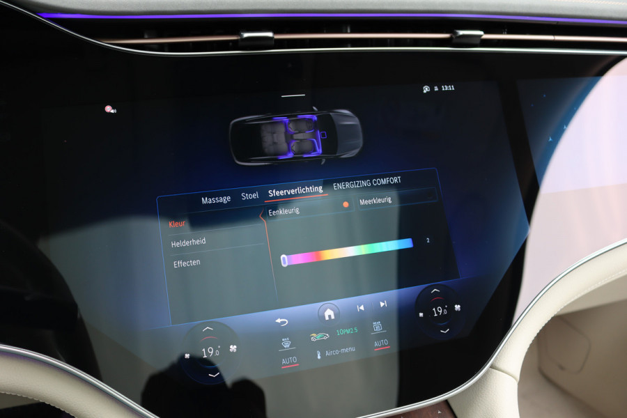 Mercedes-Benz EQS SUV 450+ AMG Line 108 kWh | Luchtvering | Hyperscreen | Achterasbesturing | Distronic+ | Entertainment Achter | Massage | Burmester | Verwarmd Stuurwiel | Tablet | HUD |