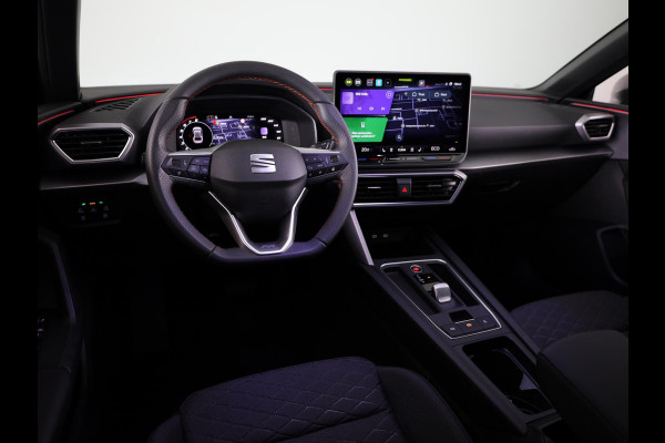 Seat Leon 1.5 TSI e-Hybrid FR Business | Technology Pack | Velgen 'Performance Supreme', 18 inch | Elektr. Trekhaak | Midnight Black Metallic