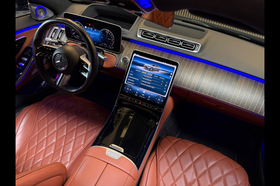 Mercedes-Benz S-Klasse 580 e Lang AMG Line BTW|PREMIUM|PANO|MASSAGE|SOFTCLOSE|ACHTERASB|BURMESTER 3D|CHAUFFEURSPAKKET|KOELKAST|TV!