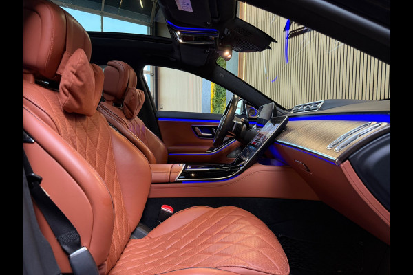 Mercedes-Benz S-Klasse 580 e Lang AMG Line BTW|PREMIUM|PANO|MASSAGE|SOFTCLOSE|ACHTERASB|BURMESTER 3D|CHAUFFEURSPAKKET|KOELKAST|TV!