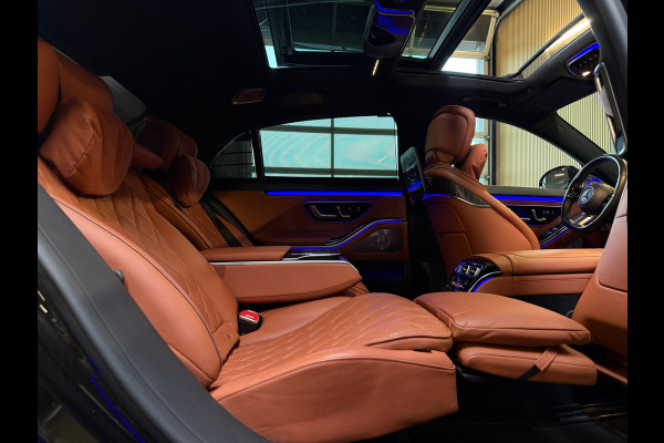 Mercedes-Benz S-Klasse 580 e Lang AMG Line BTW|PREMIUM|PANO|MASSAGE|SOFTCLOSE|ACHTERASB|BURMESTER 3D|CHAUFFEURSPAKKET|KOELKAST|TV!