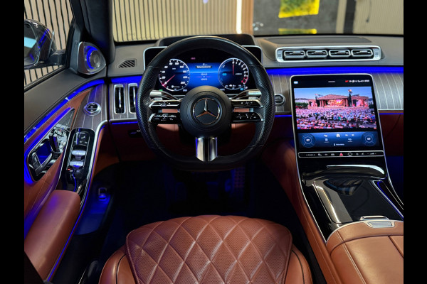 Mercedes-Benz S-Klasse 580 e Lang AMG Line BTW|PREMIUM|PANO|MASSAGE|SOFTCLOSE|ACHTERASB|BURMESTER 3D|CHAUFFEURSPAKKET|KOELKAST|TV!