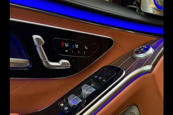 Mercedes-Benz S-Klasse 580 e Lang AMG Line BTW|PREMIUM|PANO|MASSAGE|SOFTCLOSE|ACHTERASB|BURMESTER 3D|CHAUFFEURSPAKKET|KOELKAST|TV!