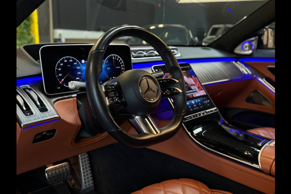 Mercedes-Benz S-Klasse 580 e Lang AMG Line BTW|PREMIUM|PANO|MASSAGE|SOFTCLOSE|ACHTERASB|BURMESTER 3D|CHAUFFEURSPAKKET|KOELKAST|TV!
