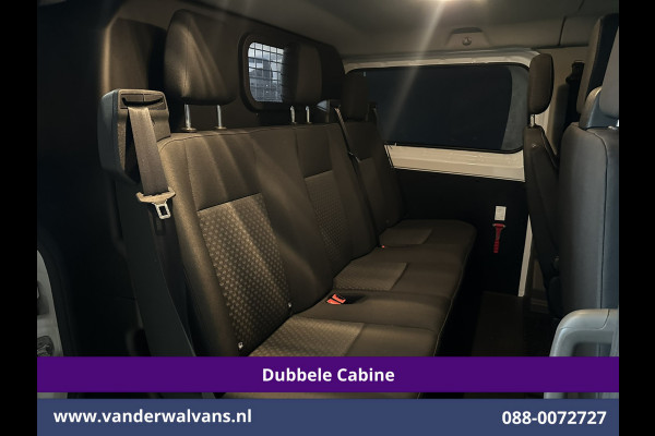 Ford Transit Custom 2.0 TDCI 130pk Automaat L2H1 Dubbele Cabine Euro6 Airco | 6-Zits | Camera | Navigatie | Xenon Apple Carplay, Android Auto, Adaptieve Cruisecontrol, Trekhaak, Parkeersensoren, Stoelverwarming, Verwarmde voorruit