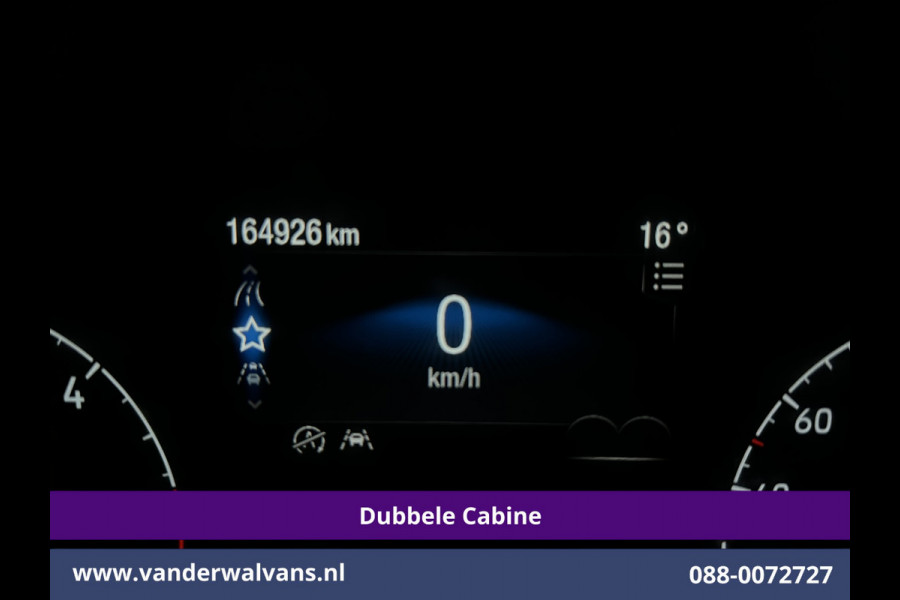Ford Transit Custom 2.0 TDCI 130pk Automaat L2H1 Dubbele Cabine Euro6 Airco | 6-Zits | Camera | Navigatie | Xenon Apple Carplay, Android Auto, Adaptieve Cruisecontrol, Trekhaak, Parkeersensoren, Stoelverwarming, Verwarmde voorruit