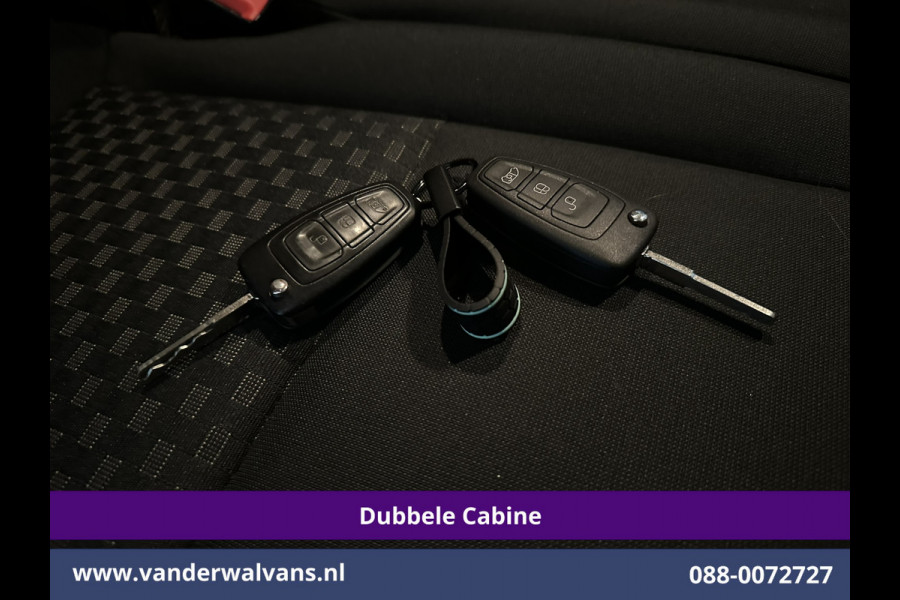 Ford Transit Custom 2.0 TDCI 130pk Automaat L2H1 Dubbele Cabine Euro6 Airco | 6-Zits | Camera | Navigatie | Xenon Apple Carplay, Android Auto, Adaptieve Cruisecontrol, Trekhaak, Parkeersensoren, Stoelverwarming, Verwarmde voorruit