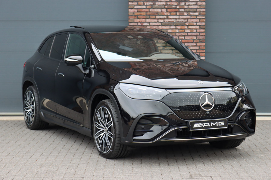 Mercedes-Benz EQE SUV 350 4MATIC AMG Line Premium+ 91 kWh | Luchtvering | Hyperscreen | Achterasbesturing | Distronic+ | Panoramadak | Burmester | Digital Light | Surround Camera | 22kW | Warmtepomp |