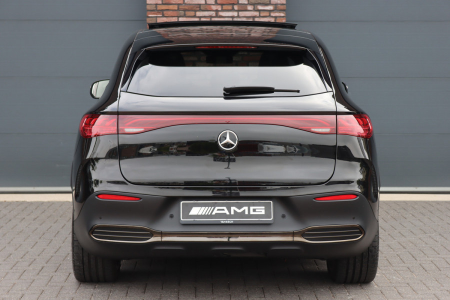 Mercedes-Benz EQE SUV 350 4MATIC AMG Line Premium+ 91 kWh | Luchtvering | Hyperscreen | Achterasbesturing | Distronic+ | Panoramadak | Burmester | Digital Light | Surround Camera | 22kW | Warmtepomp |
