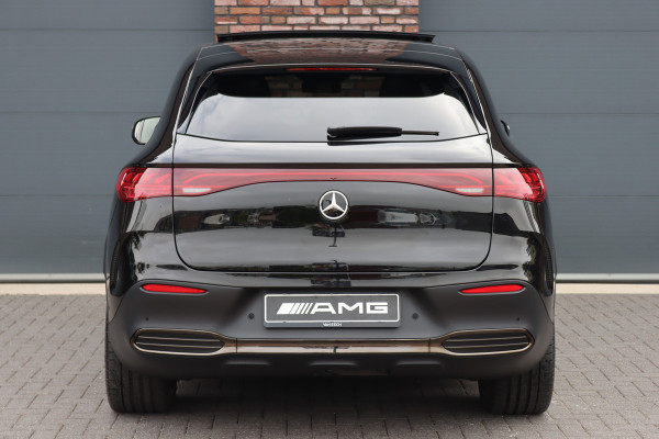 Mercedes-Benz EQE SUV 350 4MATIC AMG Line Premium+ 91 kWh | Luchtvering | Hyperscreen | Achterasbesturing | Distronic+ | Panoramadak | Burmester | Digital Light | Surround Camera | 22kW | Warmtepomp |