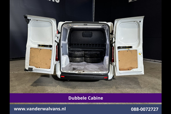 Ford Transit Custom 2.0 TDCI 130pk L2H1 Dubbele Cabine Euro6 Airco | 6-Zits | Camera | Navigatie | LED | Apple Carplay Cruisecontrol, Stoelverwarming, Verwarmde voorruit, Parkeersensoren, 2800kg trekvermogen