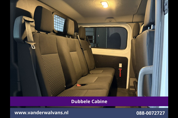 Ford Transit Custom 2.0 TDCI 130pk L2H1 Dubbele Cabine Euro6 Airco | 6-Zits | Camera | Apple Carplay Android Auto, Cruisecontrol, Stoelverwarming, Parkeersensoren, Achterklep