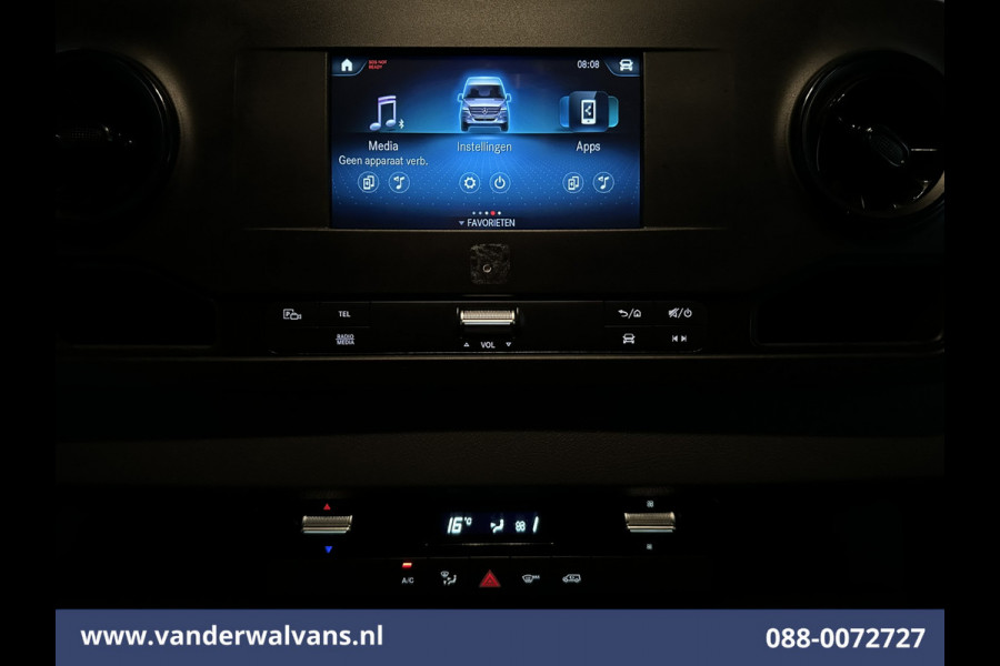 Mercedes-Benz Sprinter 315 CDI 150pk L2H1 Euro6 Airco | Camera | Apple Carplay | Cruisecontrol | Trekhaak Android Auto, Stoelverwarming, Parkeersensoren, Bijrijdersbank