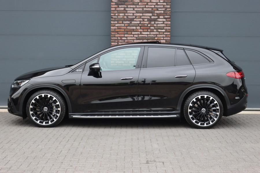 Mercedes-Benz EQE SUV 500 4MATIC AMG Line 91 kWh | Luchtvering | Hyperscreen | Achterasbesturing | Distronic+ | Massage | Nappa Leder | HUD | Stoelventilatie | Trekhaak | Memory | Verwarmd Stuurwiel |