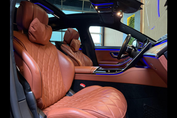 Mercedes-Benz S-Klasse 580 e Lang AMG Line BTW|PREMIUM|PANO|MASSAGE|SOFTCLOSE|ACHTERASB|BURMESTER 3D|CHAUFFEURSPAKKET|KOELKAST|TV!