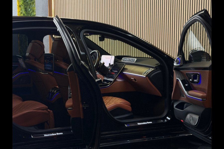 Mercedes-Benz S-Klasse 580 e Lang AMG Line BTW|PREMIUM|PANO|MASSAGE|SOFTCLOSE|ACHTERASB|BURMESTER 3D|CHAUFFEURSPAKKET|KOELKAST|TV!