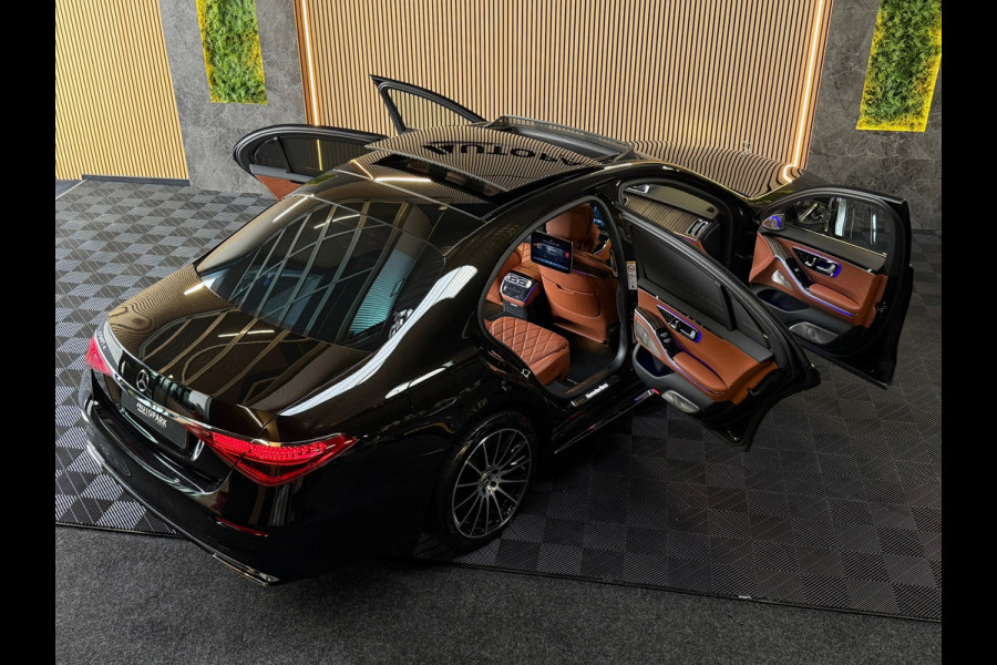 Mercedes-Benz S-Klasse 580 e Lang AMG Line BTW|PREMIUM|PANO|MASSAGE|SOFTCLOSE|ACHTERASB|BURMESTER 3D|CHAUFFEURSPAKKET|KOELKAST|TV!