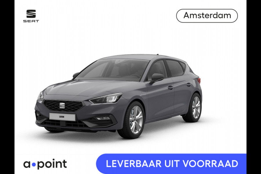 Seat Leon 1.5 TSI e-Hybrid FR Business | Technology Pack | Verwarmbare Sportstoelen vóór + Stuurwiel verwarming | Keyless Entry | Dodehoeksensor (Side Assist)