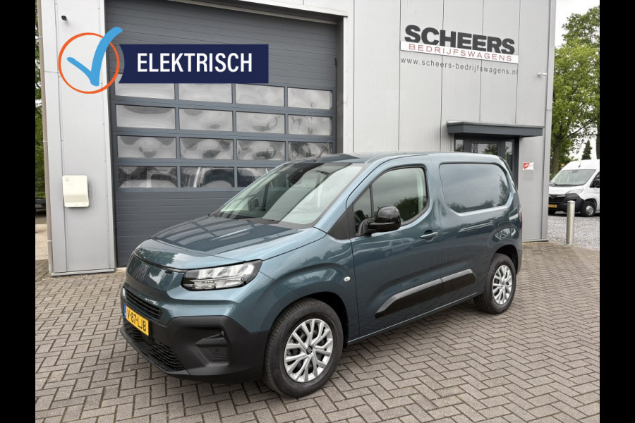 Fiat E-Doblò 50 kWh 3-zits | CarPlay | cruise