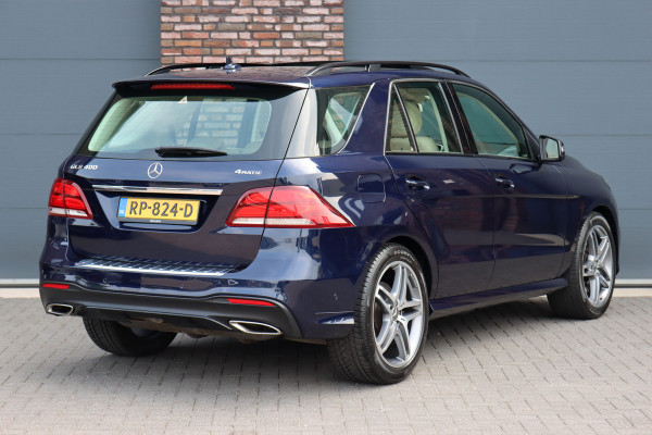 Mercedes-Benz GLE 400 4MATIC AMG Line | Luchtvering | Panoramadak | Trekhaak | Leder | Elek. Stoelen | Surround Camera | Sfeerverlichting | Stoelverwarming | Nightpakket |