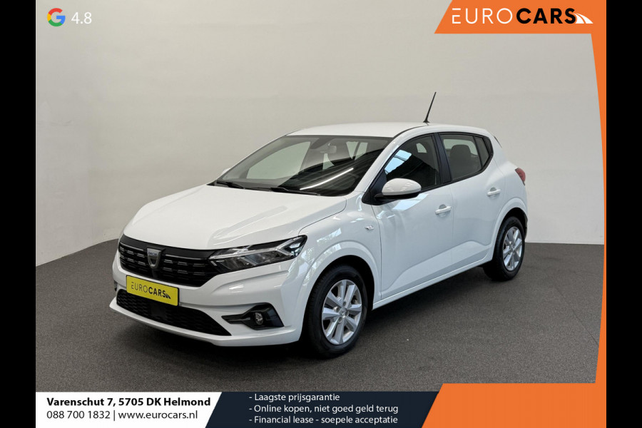 Dacia Sandero 1.0 TCe 90 Comfort Groot scherm Navi Carplay Airco Full LED Cruise Control Armsteun