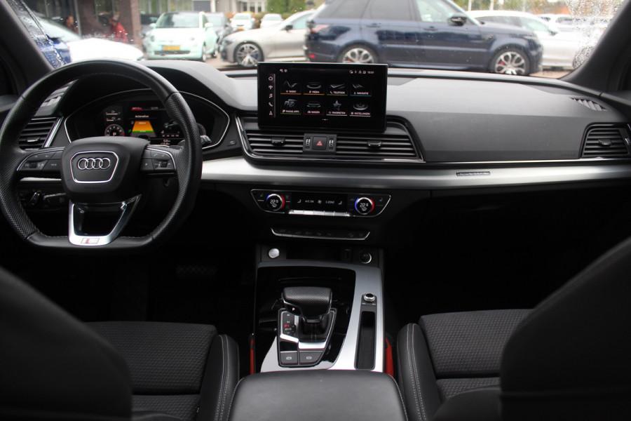 Audi Q5 50 TFSI e S edition NL Auto! / SoH 94,4% / 360Camera / Half leder / 20'' / Adapt.cruise / BTW Auto