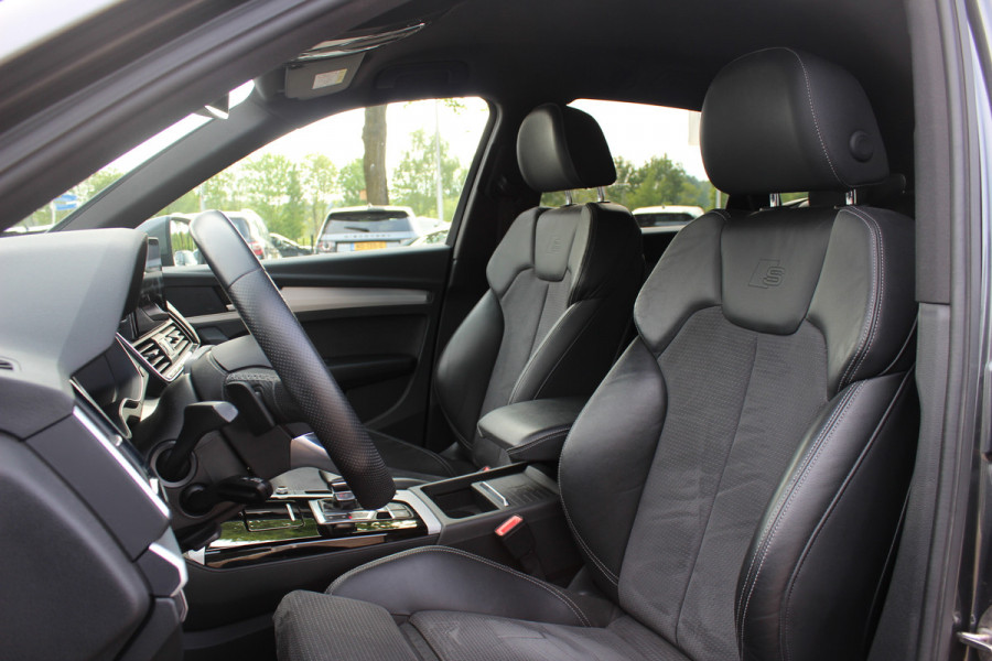 Audi Q5 50 TFSI e S edition NL Auto! / SoH 94,4% / 360Camera / Half leder / 20'' / Adapt.cruise / BTW Auto