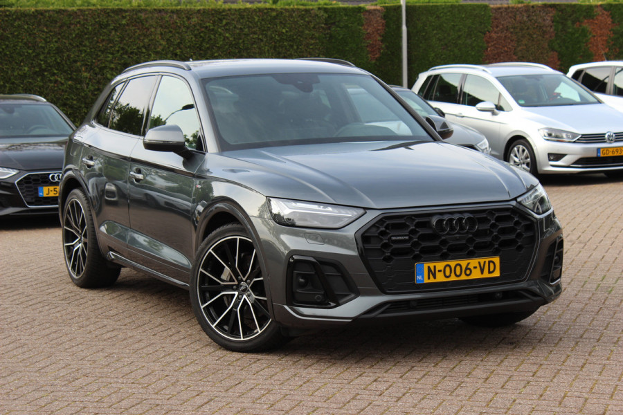 Audi Q5 50 TFSI e S edition NL Auto! / SoH 94,4% / 360Camera / Half leder / 20'' / Adapt.cruise / BTW Auto