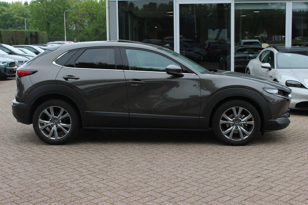 Mazda CX-30 2.0 e-SkyActiv-X M Hybrid Luxury / Trekhaak / Schuifdak / 360Camera / Head-up / Leder / 18'' / Navigatie / Stoelverwarming / DAB / ACC