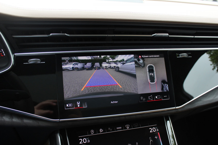 Audi SQ7 4.0 TFSI quattro 7p / Audi Exclusive / Trekhaak / Panoramadak / 360Camera / Head-up / B&O High End / Softclose / Matrix LED / Luchtvering / 22'' / RS Seats / Keyless / Standkachel / Side+Lane Assist / DAB / ACC