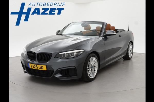 BMW 2 Serie Cabrio 218i AUT. M-SPORT HIGH EXECUTIVE + LEDER SPORTINTERIEUR | TREKHAAK