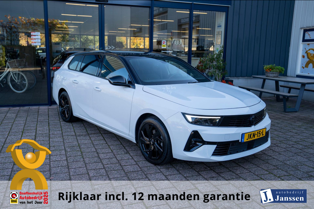 Opel Astra Sports Tourer 1.2 Turbo GS | Prijs rijklaar incl. 12 mnd garantie | Lmv Climate Camera 360 PDC Carplay DAB