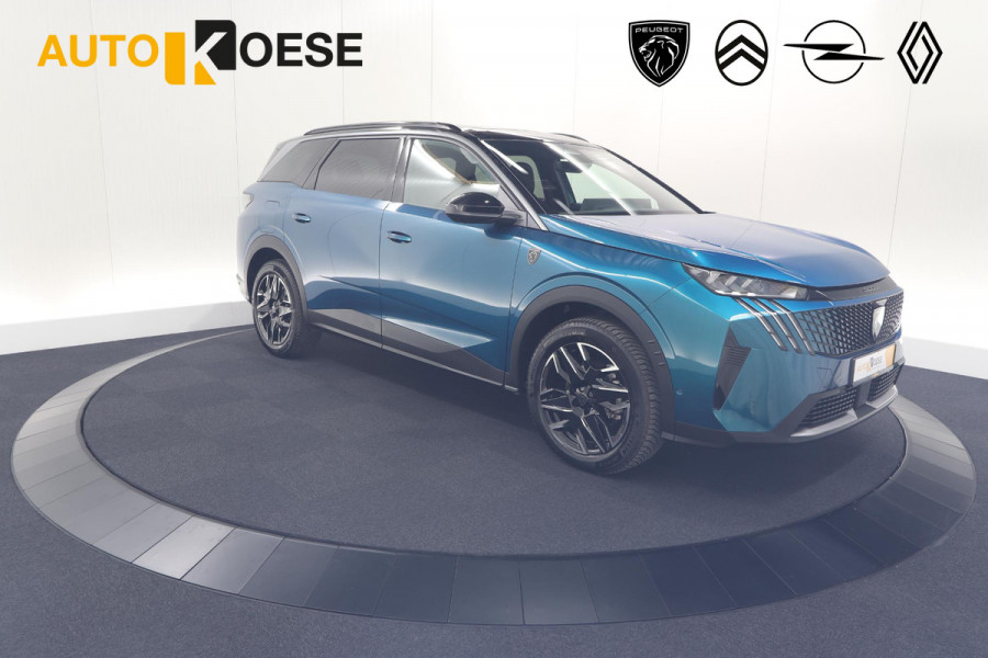 Peugeot 5008 1.2 Hybrid 136 GT | 360 Camera | Panoramadak | Elektrische Kofferklep | Winterpakket