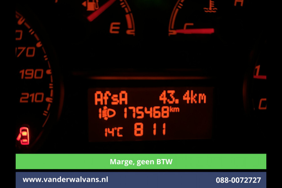Fiat Doblò Cargo 1.6 MJ**MARGE, Geen BTW** 105pk L2H1 Maxi SX Euro6 Airco | Navigatie | Lichtmetalen Velgen Trekhaak, Parkeersensoren