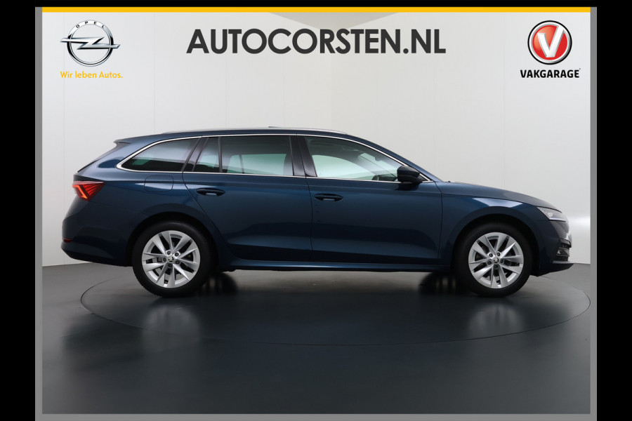 Škoda Octavia Combi 1.0TSI Pano.dak Trekhaak Adap.Cruise Stoelverwarming Navi Ecc Camera Apple Carplay Android Auto Pdc Business Edition Plus Keyless Elek.Achterklep DAB Lmv 17" Led P-Assist Virtual Cockpit Dealeronderhouden 1.300KG Trekgewicht Origineel Nederlandse Auto