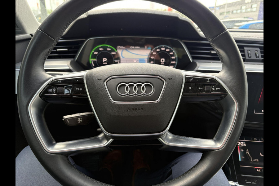 Audi e-tron 55 quattro Advanced edition 95 kWh | SOH 93,6% | Luchtvering | Memory Seat | Navigatie |