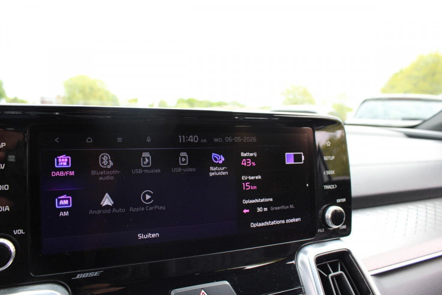 Kia Sorento 1.6 T-GDI Plug-in Hybrid 4WD ExecutiveLine 5p. 265 PK | Afneembare trekhaak | Panoramadak | 2 bandensets | Bestuurdersstoel Met Geheugen | BTW verrekenbaar | Dealer onderhouden