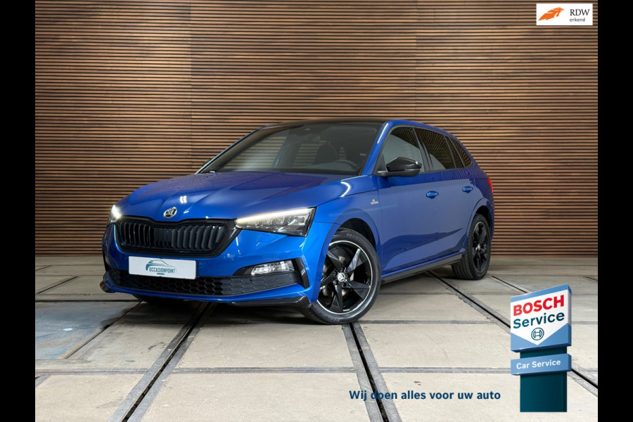 Škoda SCALA 1.5 TSI Monte Carlo | Panorama | Winterpakket | Cruise adaptief | Trekhaak elektr. | BOMVOL |
