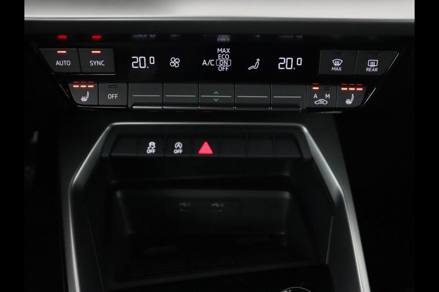 Audi A3 30 TFSI Advanced edition | Stoelverwarming | Adaptive cruise | Keyless | Camera | Carplay | Audi Sound | Full LED | Climate control | Virtual Cockpit | Parkeerhulp