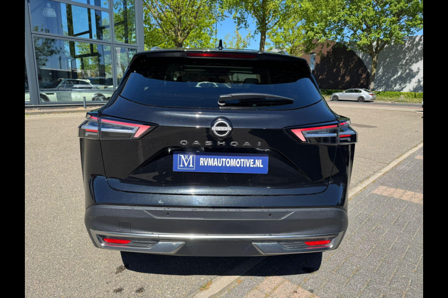Nissan QASHQAI 1.3 MHEV Xtronic N-Connecta HEAD-UP DISPLAY| ELEKTRISCHE ACHTERKLEP| PANORAMADAK| STOEL + STUURVERWARMING| VOORRUITVERWARMING | 360 CAMERA| ADAPTIVE CRUISE CONTROL| DODE HOEK SENSOR