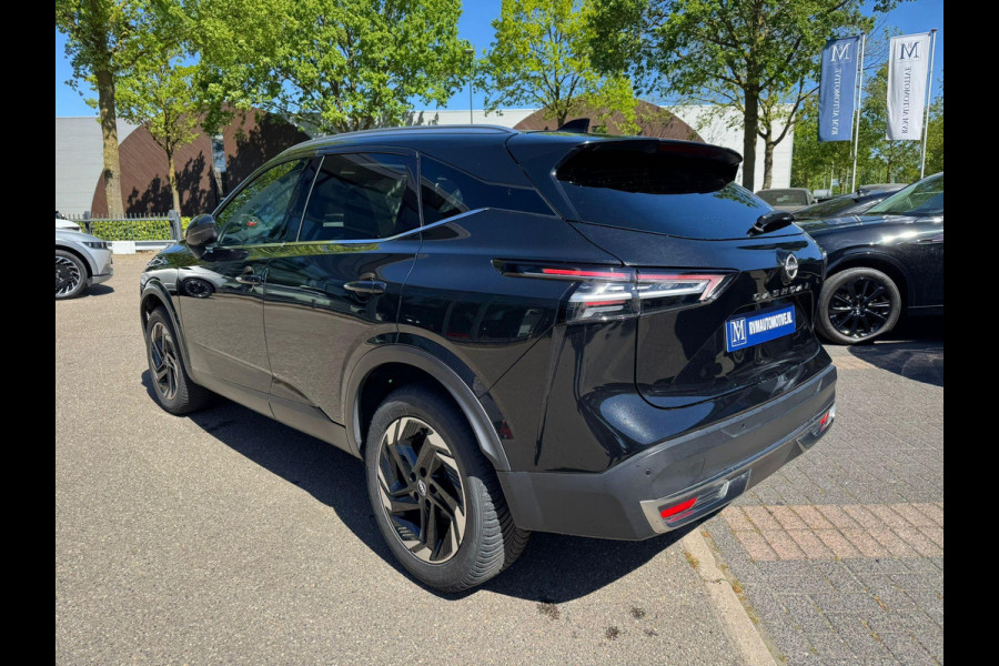 Nissan QASHQAI 1.3 MHEV Xtronic N-Connecta HEAD-UP DISPLAY| ELEKTRISCHE ACHTERKLEP| PANORAMADAK| STOEL + STUURVERWARMING| VOORRUITVERWARMING | 360 CAMERA| ADAPTIVE CRUISE CONTROL| DODE HOEK SENSOR