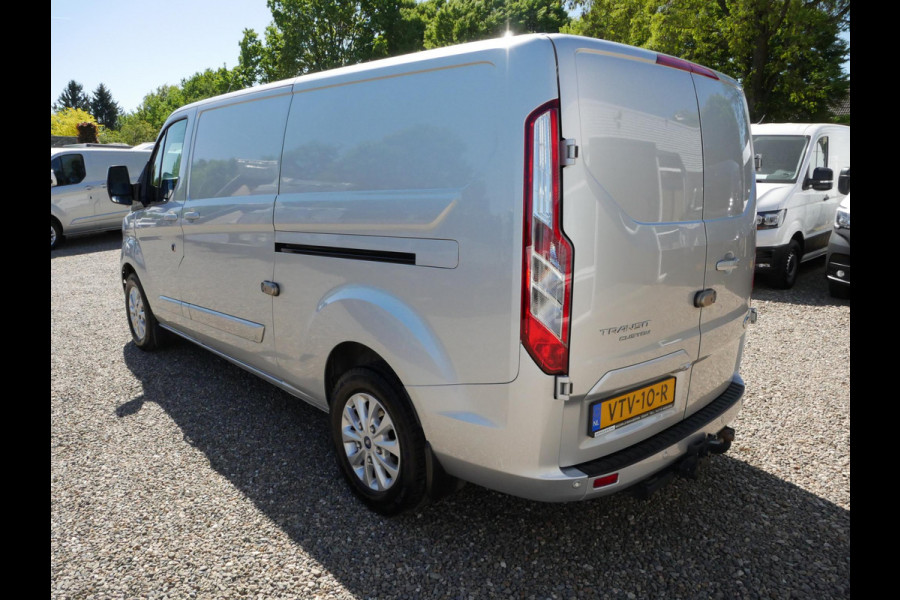 Ford Transit Custom 2.0 TDCI 170PK, L2, Limited, Automaat, Airco, 2 x Schuifdeur
