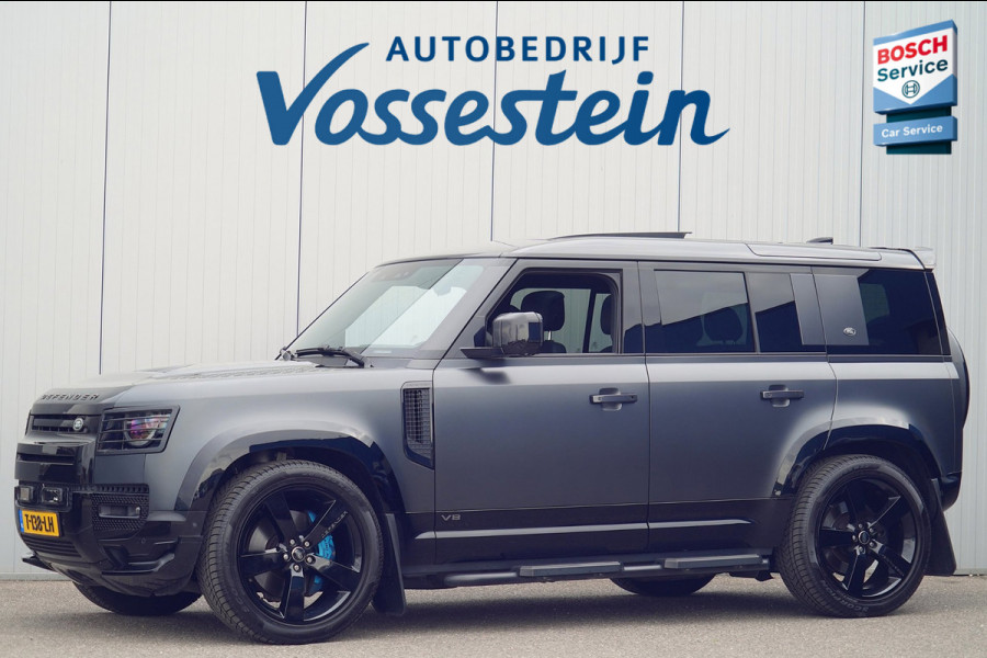 Land Rover Defender 110 5.0 P525 110 V8 / Pano / Trekhaak / Head-Up / Meridian Audio / 360 Camera / Compleet!