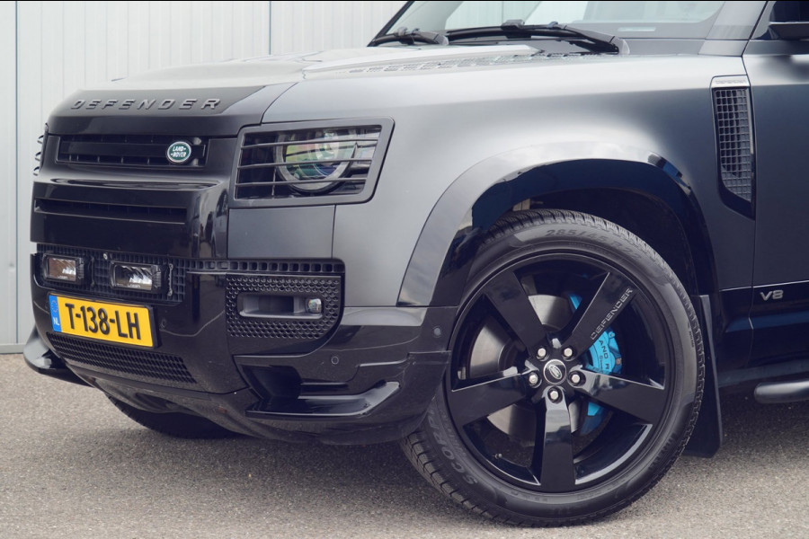Land Rover Defender 110 5.0 P525 110 V8 / Pano / Trekhaak / Head-Up / Meridian Audio / 360 Camera / Compleet!